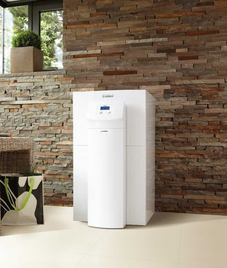 Ground source heat pump - eco cooling