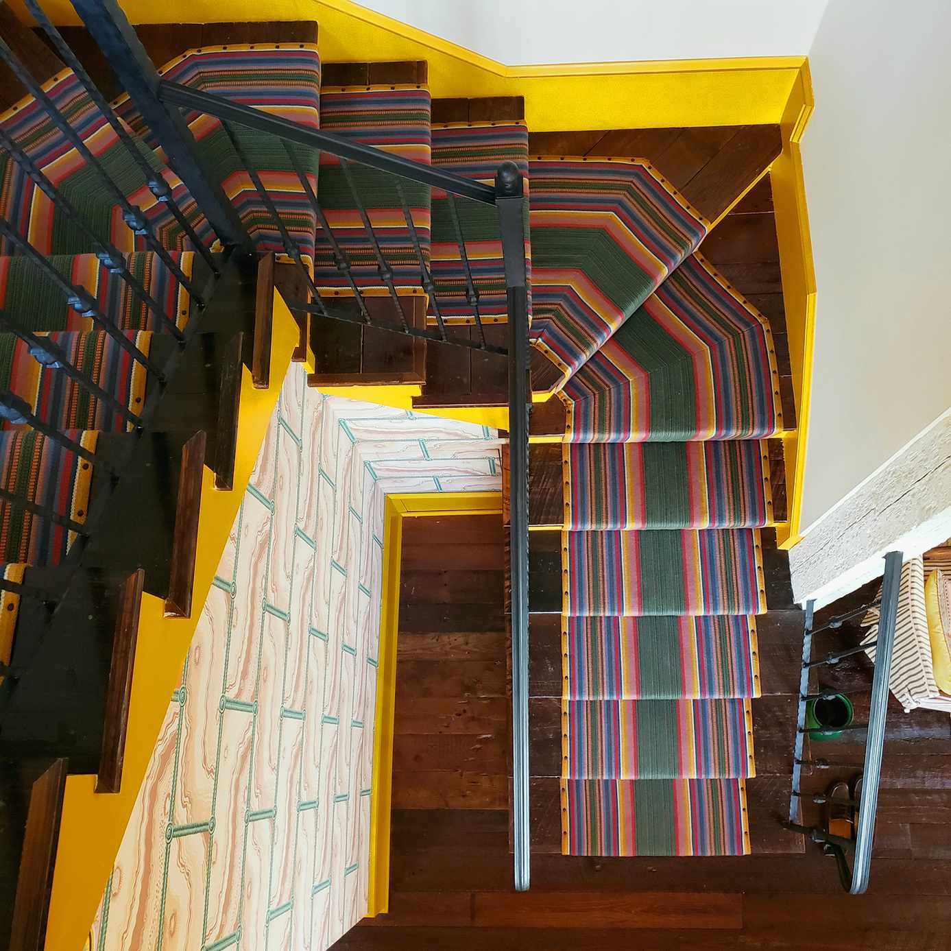Brockschmidt &amp;amp; Coleman design for New Orleans stairs in cottage staircase ideas