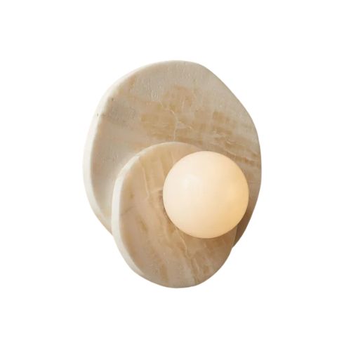 CB2, Astr White Onyx Wall Sconce